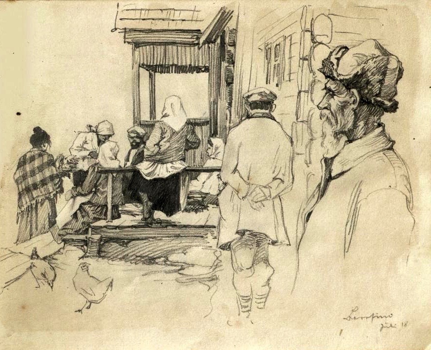 Group at table