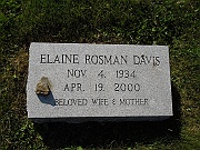 DAVIS-Elaine-Rosman