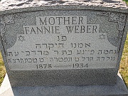 WEBER-Fannie