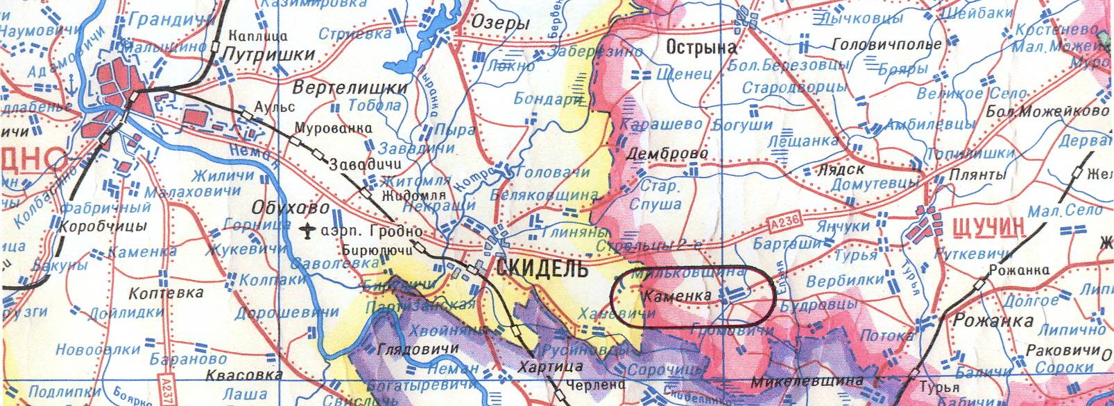 current map