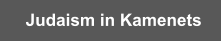 Judaism in Kamenets