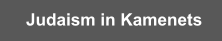 Judaism in Kamenets