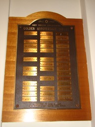 Golden Anniversary tablet