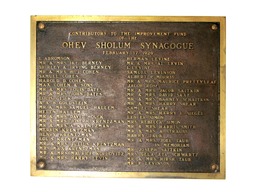 Improvement Fund Contributors, 1929