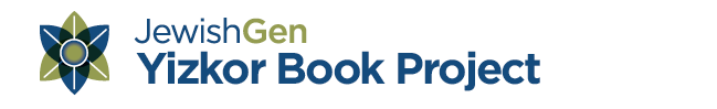 Yizkor Book Project banner