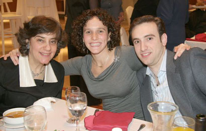 Alisa, Ronit, and Ofer Reger 