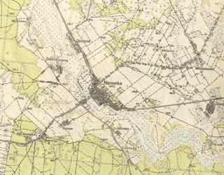 Map Narewka c1960