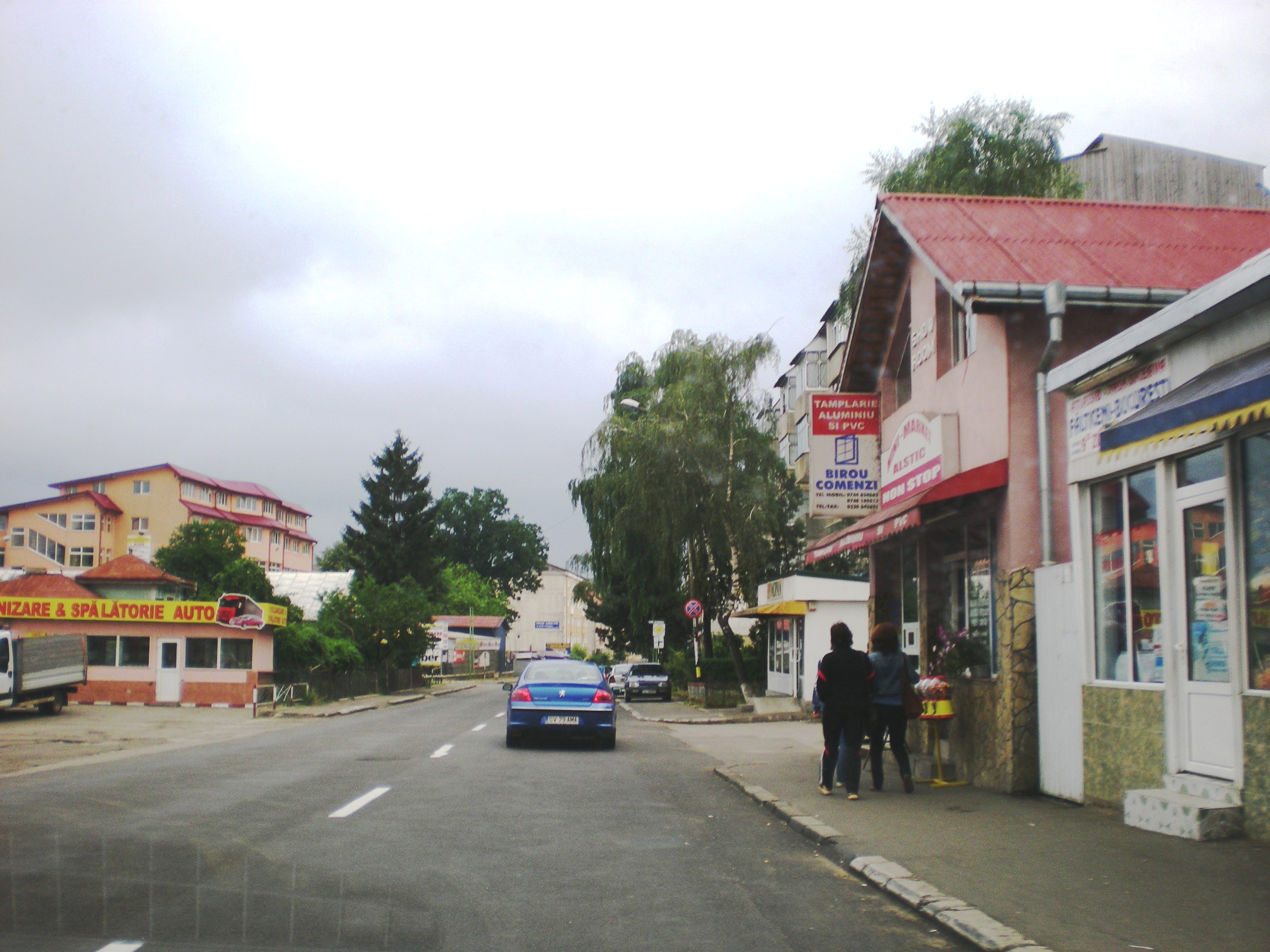 Entering Falticeni