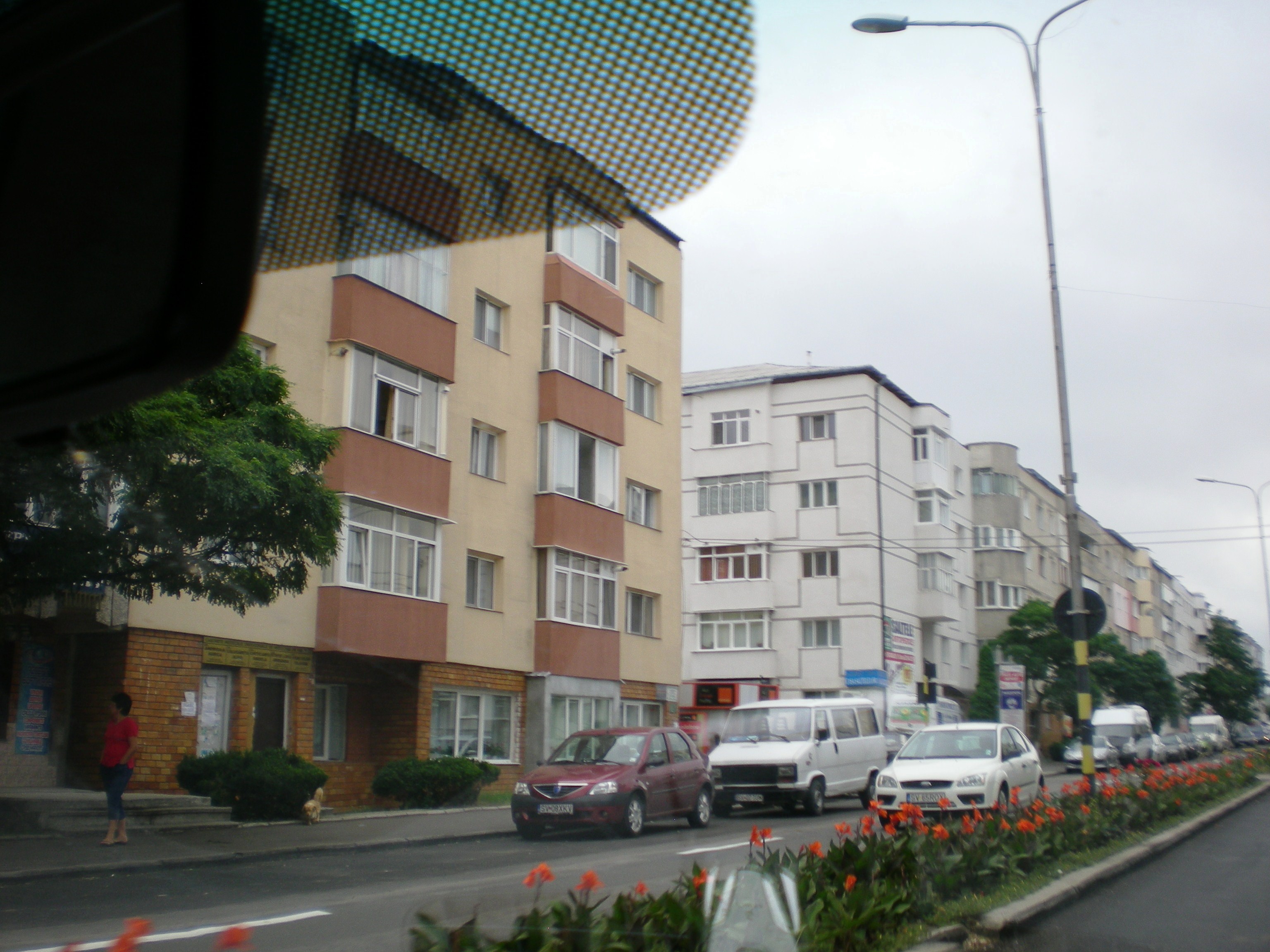 Entering Falticeni