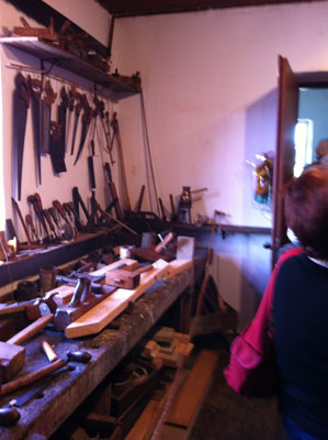 Tools used by the
                          founders