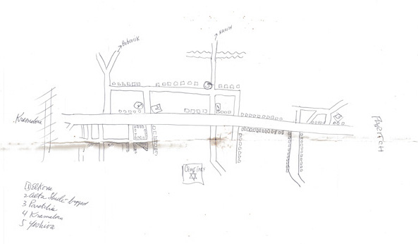 Shchedrin handwritten map