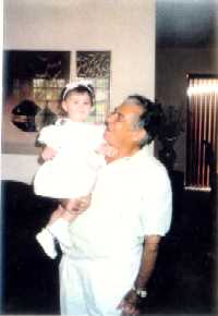Julius Reiter and granddaughter Ilana Melhoullam/ daughter of Bonnie Reiter Melhoullam