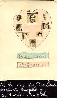 valentine picture drawn by a priest - Stan center bottom