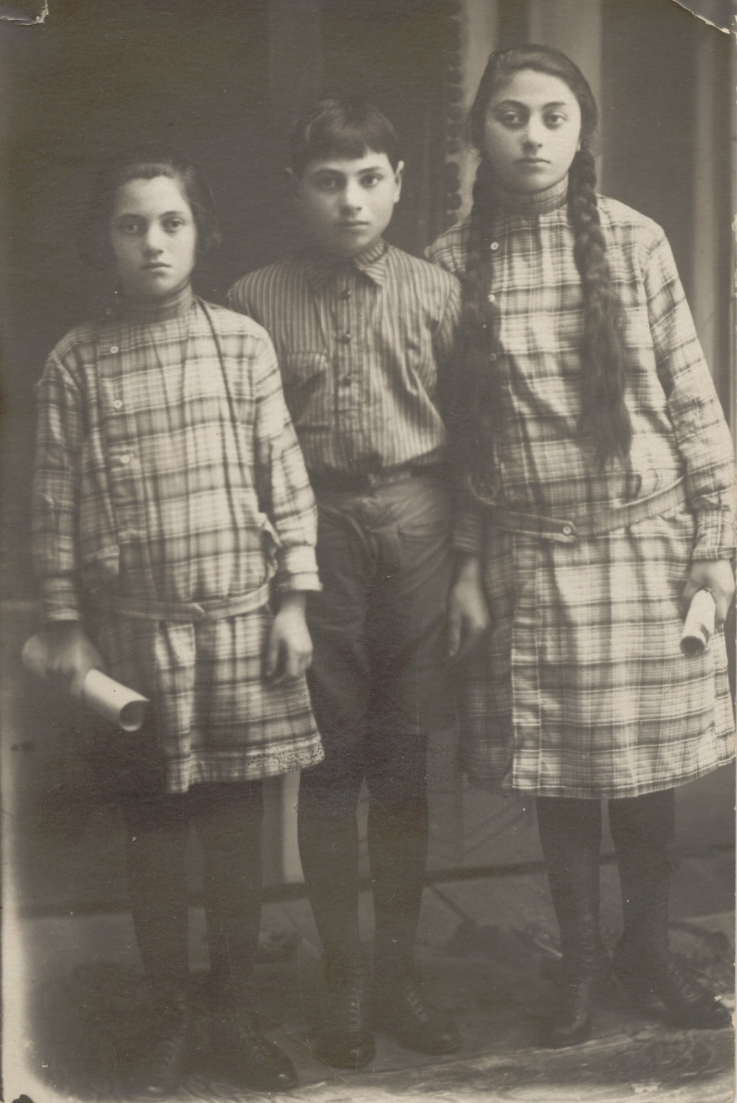 Sonia, Chaim, & Sima Srvransky