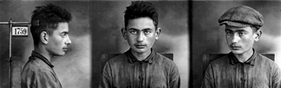 Sholom Kikhel's police photos