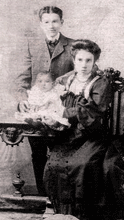 Rose, husband, child