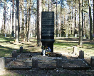 memorial at Pajuoste