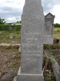 Chaim (Heinrick) ben Yehoshua Zvi JUTKOVITS d. 29 Elul 5683 (10 September 1923) Age: 26; Boucher; and Gyula, Gizella and Lipot Uzhhorod-Section-1-tstone-0001