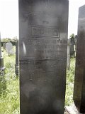 Breindel bat Avruhom GOTTLIEB d. 6 Tishri 5700 (19 September 1939) Wife of Kalmen WEISS; Mother's name: Eidel Uzhhorod-Section-1-tstone-1242