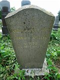 Malka (Amailia) bat Cheskal FRANKEL d. 12 Av 5697 (20 July 1937) Born: 1870; Wife of Yehuda (Lajos) HANDELSMAN Uzhhorod-Section-4-tstone-0957