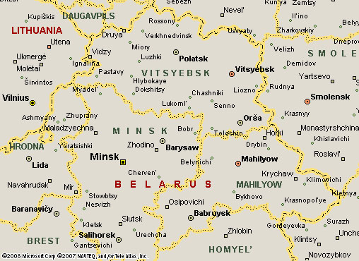 Vitebsk Map