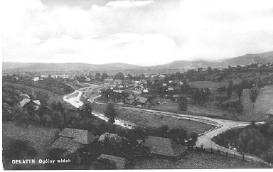 Delatyn. Ogolny widok. (circa 1920)