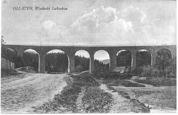 Delatyn. Wiaduckt Lubiezna. (circa 1920). Published Vienna