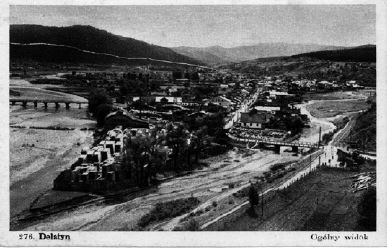 Delatyn. Ogolny widok.
