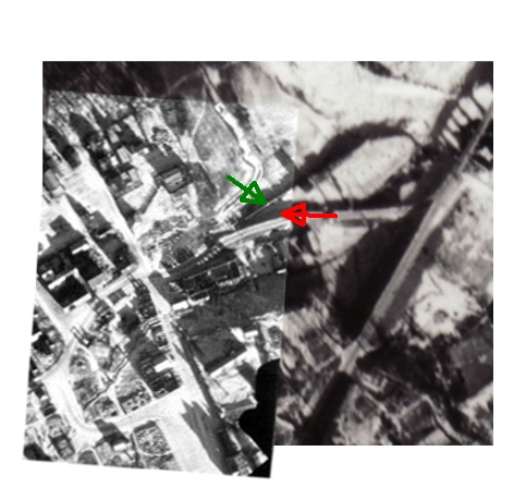 blended pictures showing direction of view