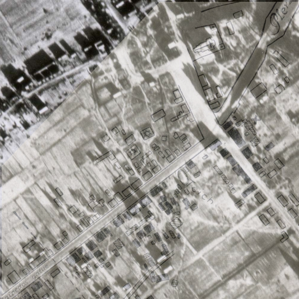 blended fire map and photo - market