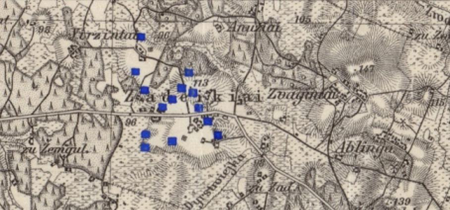 military position near ablinga