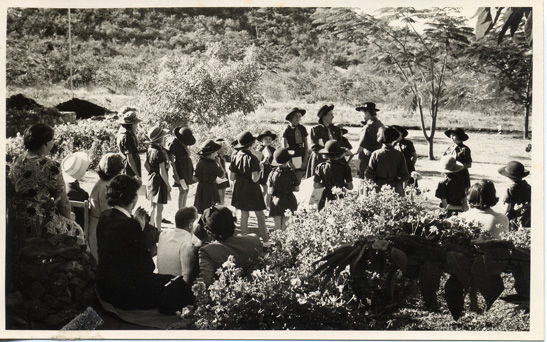 Girl Guides opening Echo Park, early
60’s