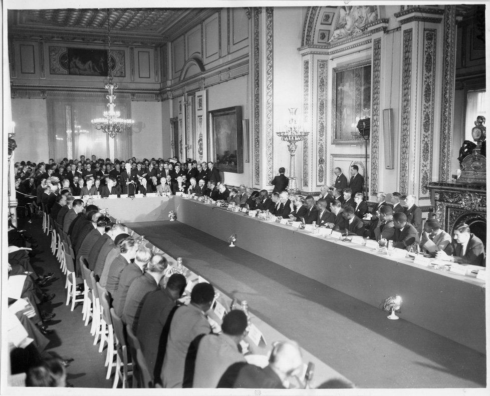 Lancaster House.
London