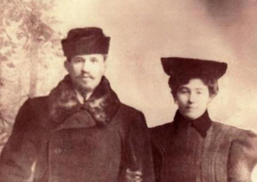 Iosef Furman and Chaitke (Yusit) Furman - late 1890s