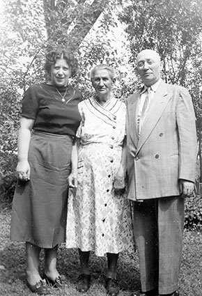 Srul and Ester and Sonja