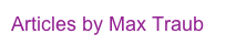 Articles by Max Traub