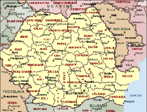 Romania Countuies