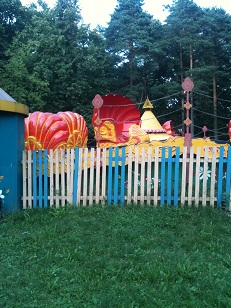 Park has Rides for Children