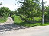 Path and steps left of Jewish Cemetery