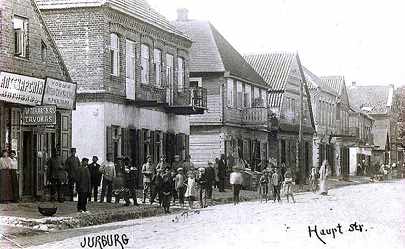 Haupt Street in Yurburg