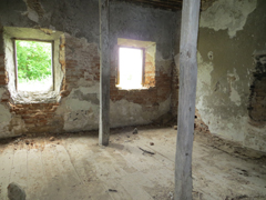 Interior of  Collective Farm Bldg